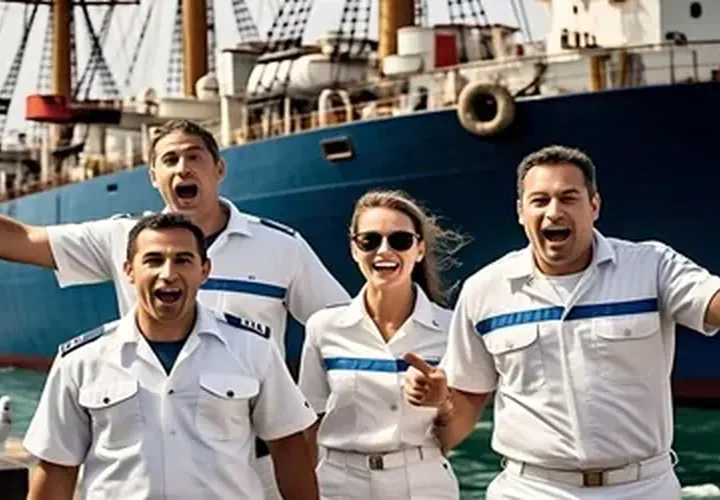 Deck stores and marine supply team